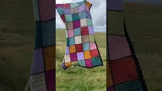 10 Years Of Stitches Woven Into One Blanket  #crochet