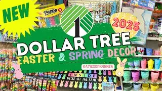 BIGGEST DOLLAR TREE Easter & Spring Walkthrough 2025🐰New Spring Finds, Easter Crafts and PLUS Aisle!