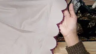Trouser design cutwork with less chatting and sitiching #amnastitchingdesign 
