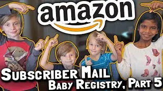 Amazon Baby Registry Items Haul, Part 5 // Subscriber Mail // Surprise Pregnancy with Twins