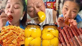Kumpulan video TikTok camilan Tiongkok jaman dulu, kompilasi camilan Tiongkok masa kecilEP711