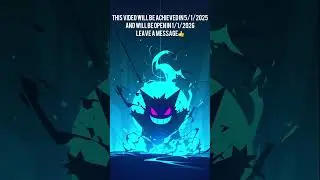 Leave your message in comments👍 #2025 #2026 #comment #pokemon #gengar #meme #memes