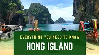 Krabi Best Islands | The Hong Island Tour Guide | How to Travel Cheap in Krabi Thailand 4K