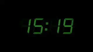 30 Second Digital Countdown Display || 30 Seconds Timer ⏲ Black Screen