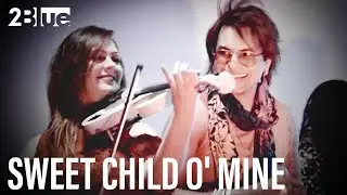 What If A Ukrainian Violinist Girl Replaced Slash In Guns N' Roses? Sweet Child O' Mine By 2Blue