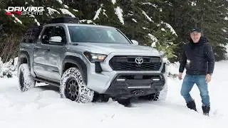 New Toyota Tacoma Battles Snow and Broncos