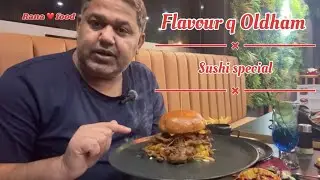 Flavour q for sushi 🍣 fillet burger 🍔 chicken Frosties at Oldham Manchester 