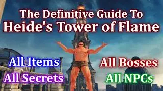 All Items All Secrets | Heide's Tower of Flame | Dark Souls 2 Scholar of the First Sin Guide