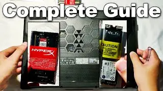 ASUS TUF F15 (FX506HM) — Ram & SSD Upgrade — Complete Guide