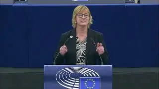 Grace O&rsquo;Sullivan EU debates CO2 emission standards for cars at the European Parliament