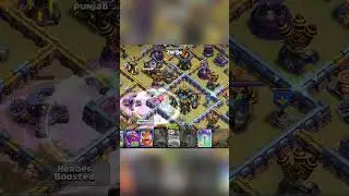 TH16 Army Got 3⭐ on TH17 Base 💥. #dmnehla #clashofclans