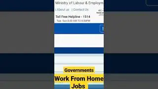 Data Entry Jobs Govt of India🥳12th Pass Gov Job🔥 Work From Home Job 🏡Data Entry Jobs Work From Home🔥