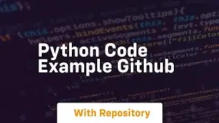 python code example github