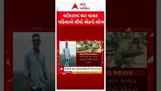 Vadodara Accident News |  વડોદરામાં રફતારનો કહેર, થાર ચાલક યુવતીએ બાઇક સવારને ઉડાવ્યો