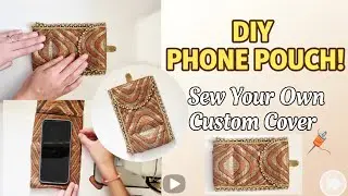 मोबाइल पर्स | Mobile Pouch For Saree | DIY Mobile Purse With Waste Meterial. 