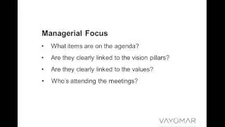 Management Meetings - From Status Updates to Strategic Discussions (Ariel Halevi - Vayomar)