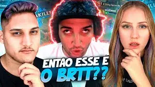 COMO O BRTT REALMENTE JOGA LEAGUE OF LEGENDS - REACT EM CASAL