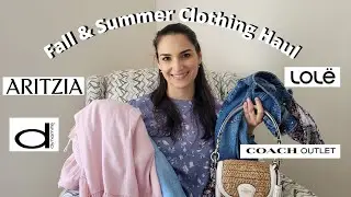 END OF SUMMER, START OF FALL TRY ON CLOTHING HAUL 2022 | Aritzia, Dynamite & more!