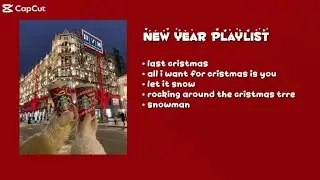 новогодний плейлист на английском языке 🎄