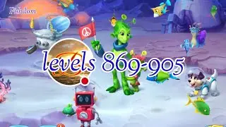 Betta Aquatica playing Fishdom levels 869 - 905