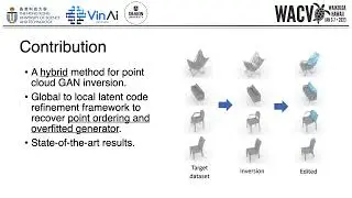 PointInverter: Point Cloud Reconstruction and Editing via a Generative Model with Shape Priors