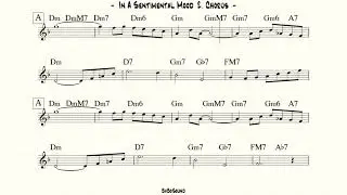 In A Sentimental Mood Melody With Metronome (BPM 65)