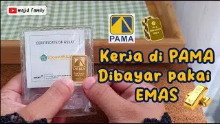 Unboxing emas Logo PAMA Persada &bull; 10 Gram &bull; Cantik