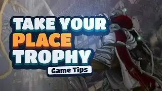 Salt And Sacrifice Take Your Place Trophy