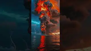 Dangerous volcanic lava. #viralvideo #lava #reels #volcanic_ash68