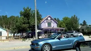 Custer, SD city drive
