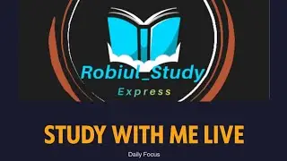 Study with me live (50 min study + 10 min break) &mdash; Mission Test HSC-2026 🎯