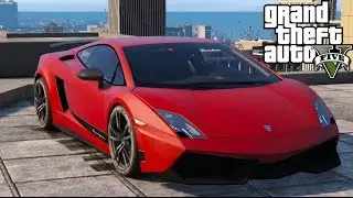 GTA 5 Car Mods - Lamborghini Gallardo LP 570-4 Superleggera (Download + R9 280X)