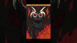 Drawing My Cats As Tarot Cards Until I Have A Full Deck...🔮 #catshorts #catsoftiktok  #funny #tarot