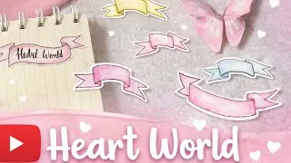 DIY Labels for journal🩷✨ | #heartworld | #artandcraft | #label | #diycrafts | #diylabels | #journal