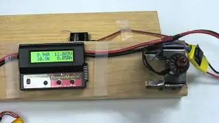 EMAX Brushless Motor Amp Draw Test 3S LiPo Battery