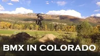 BMX DRONE FOOTAGE in COLORADO! DJI PHANTOM