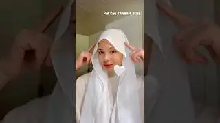 Как красиво завязать хиджаб/платок 🕊 #hijabtutorial