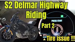 LiveWire S2 Delmar  Better efficient Highway riding Part 2 Tire Pressure Issue