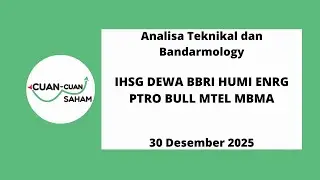 CCS Analisa Teknikal & Bandarmology Saham | IHSG DEWA BBRI HUMI ENRG PTRO BULL MTEL MBMA