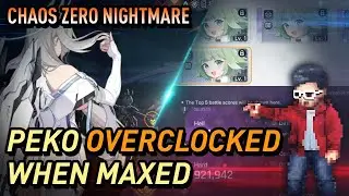 [Chaos Zero Nightmare]&nbsp;Maxed out Peko for Science - Broke my damage Record
