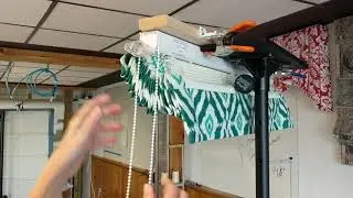Preparing a Roman shade for Delivery