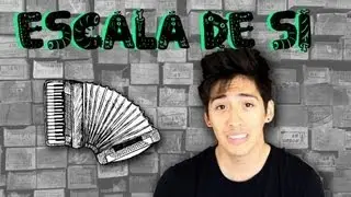 Escala de Si (B) en acorde&oacute;n de Mi (E). Teor&iacute;a Musical. Escalas del acorde&oacute;n. Clases de acorde&oacute;n.