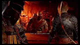God of War Ragnar&ouml;k: Kratos habla con Durlin