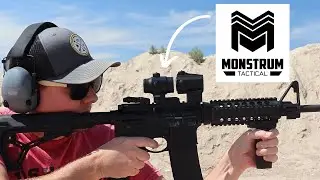 Обзор Monstrum Tactical... Высококачественная бюджетная оптика. (2-кратный увеличительный прицел Ghost и призменная оптика)