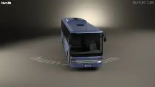 Setra MultiClass S 415 H bus 2015 3D model by 3DModels.org