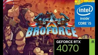 Broforce - 2 Players gameplay - Level 7 Boss fight
