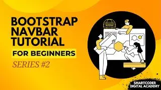 Bootstrap Navbar Tutorial for Beginners | Create a Responsive Navigation Menu | Series #2