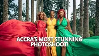 Ghana&rsquo;s Iconic Flying Dress Experience | The Selfie Studio Accra