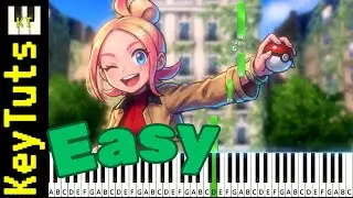 Hotel Z [Pokemon Legends: Z-A] - Easy Mode [Piano Tutorial] (Synthesia)