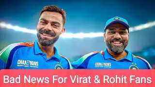 Bad News for Virat Kohli & Rohit Sharma Fans! 😰 | India ODI Cricket News